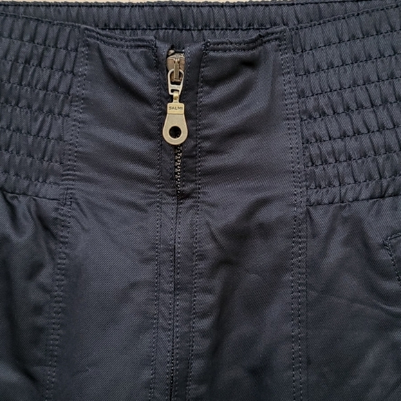 VINTAGE 80's METROPOLIS COULOIR Black High Waisted Stirrup Ski Pants S 4 Aviator - Picture 9 of 16